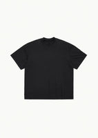 mock neck t-shirt, black - Image 1