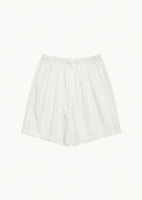 cotton nylon banding shorts, white - Image 1