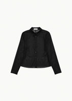 sheer slim shirt, black - Image 1