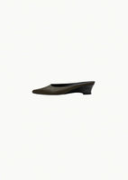 pointed toe heel, brown - Image 1