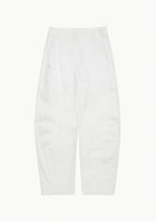 curved pants, white - Image 1