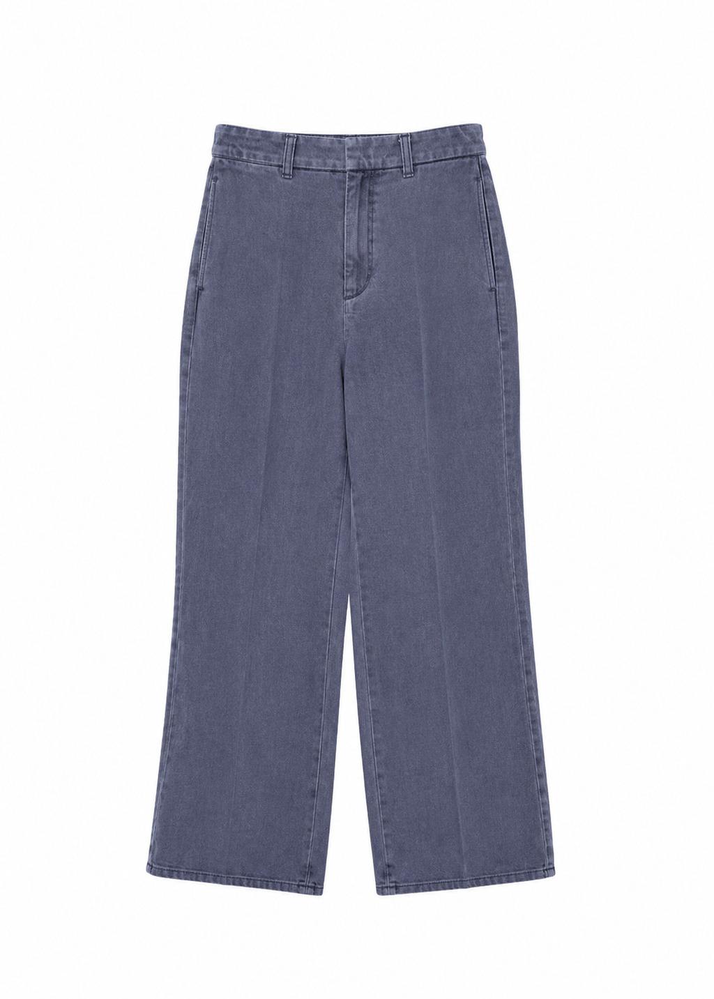 men's flared denim, blue