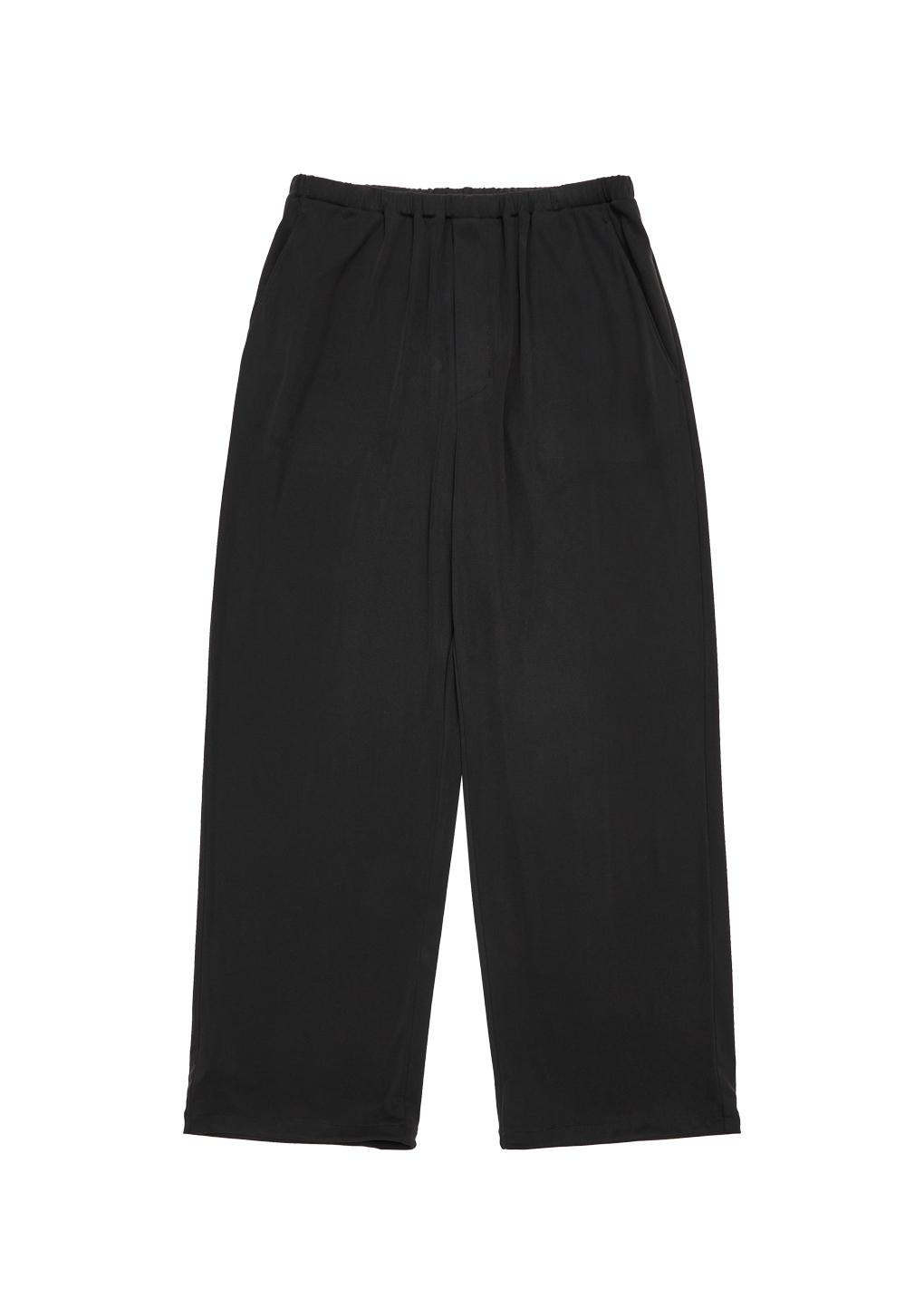 easy banding pants, black