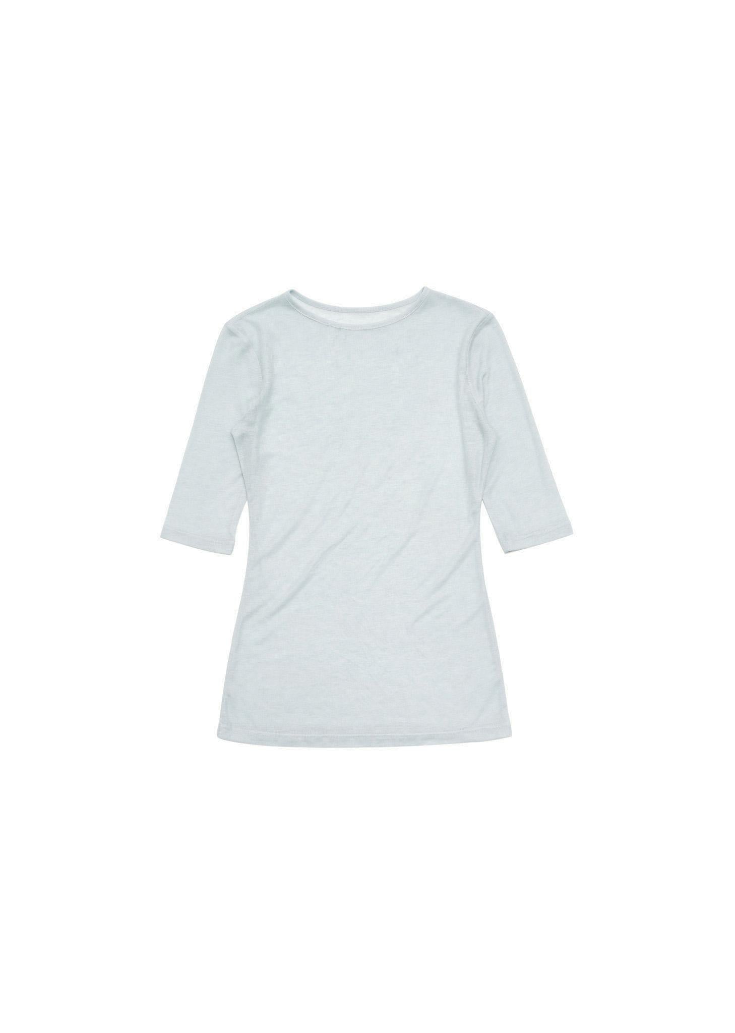 round short sleeve t-shirt, light blue