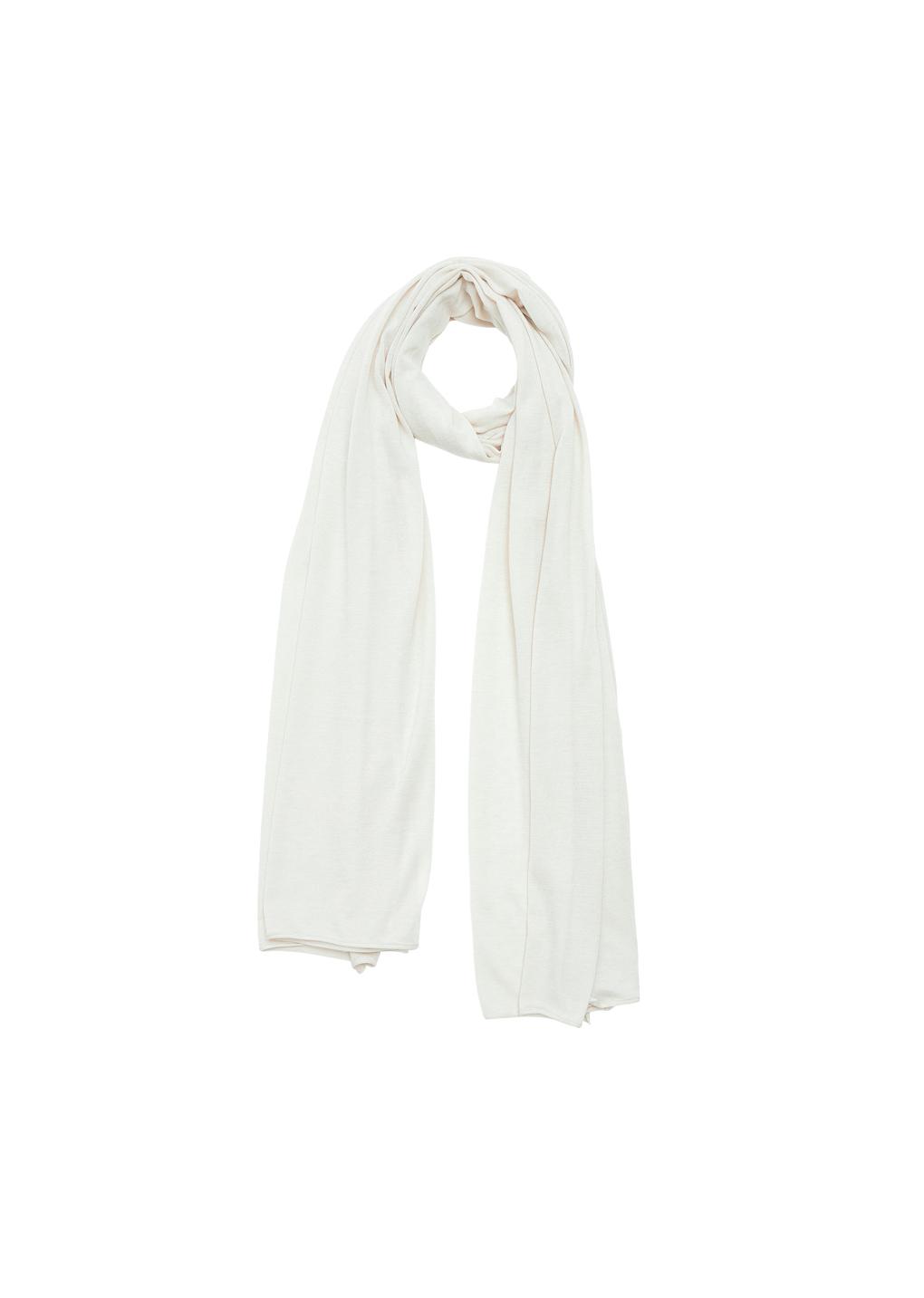 convertible knit poncho scarf, light beige