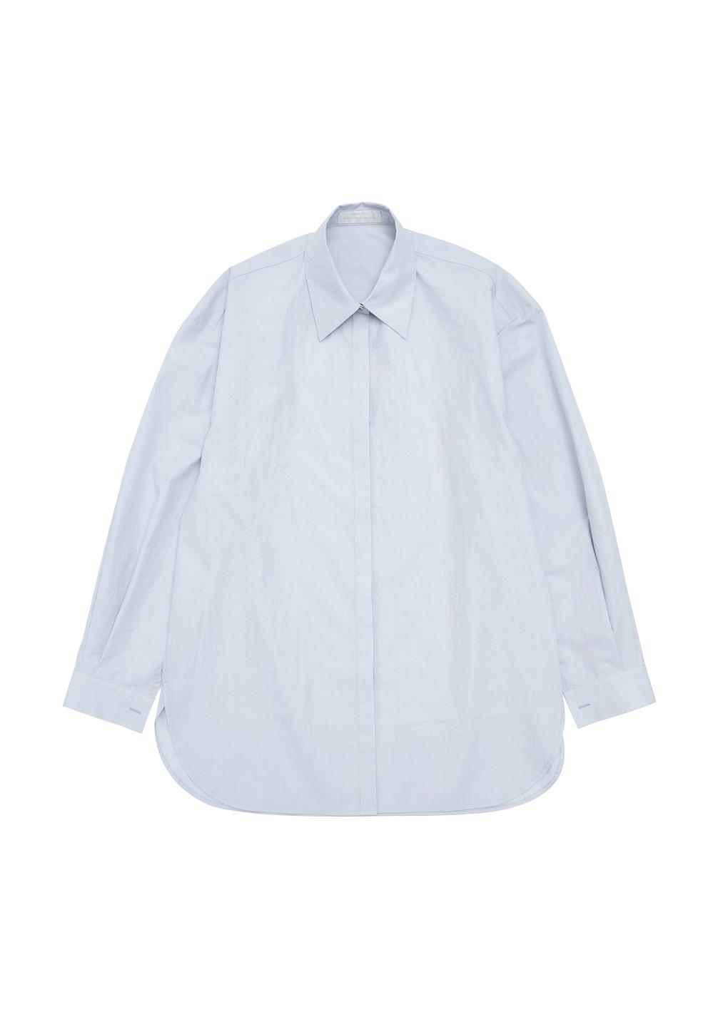 basic oversized shirt, light blue