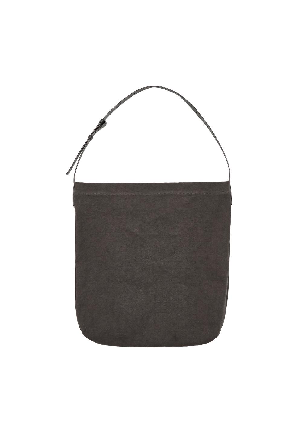 canvas shoulder bag, brown