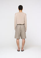 paper yarn pullover, beige - Image 4