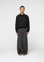 linen pullover, black - Image 2