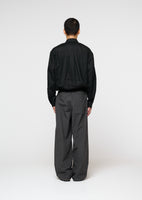 linen pullover, black - Image 4