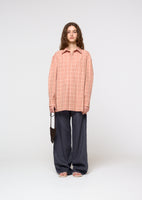 mini handmade leather net bag, brown - Image 2