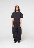 raglan top, charcoal - Image 2