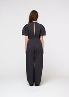 raglan top, charcoal - Image 4