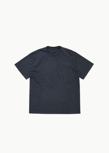 garments dyed t-shirt, black