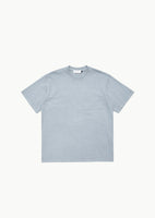 garments dyed t-shirt, blue - Image 1