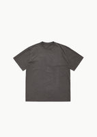garments dyed t-shirt, brown - Image 1