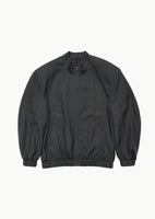 wool oversize blouson, grey - Image 1