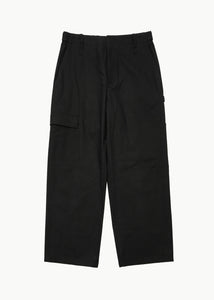 men's pocket work trousers, black