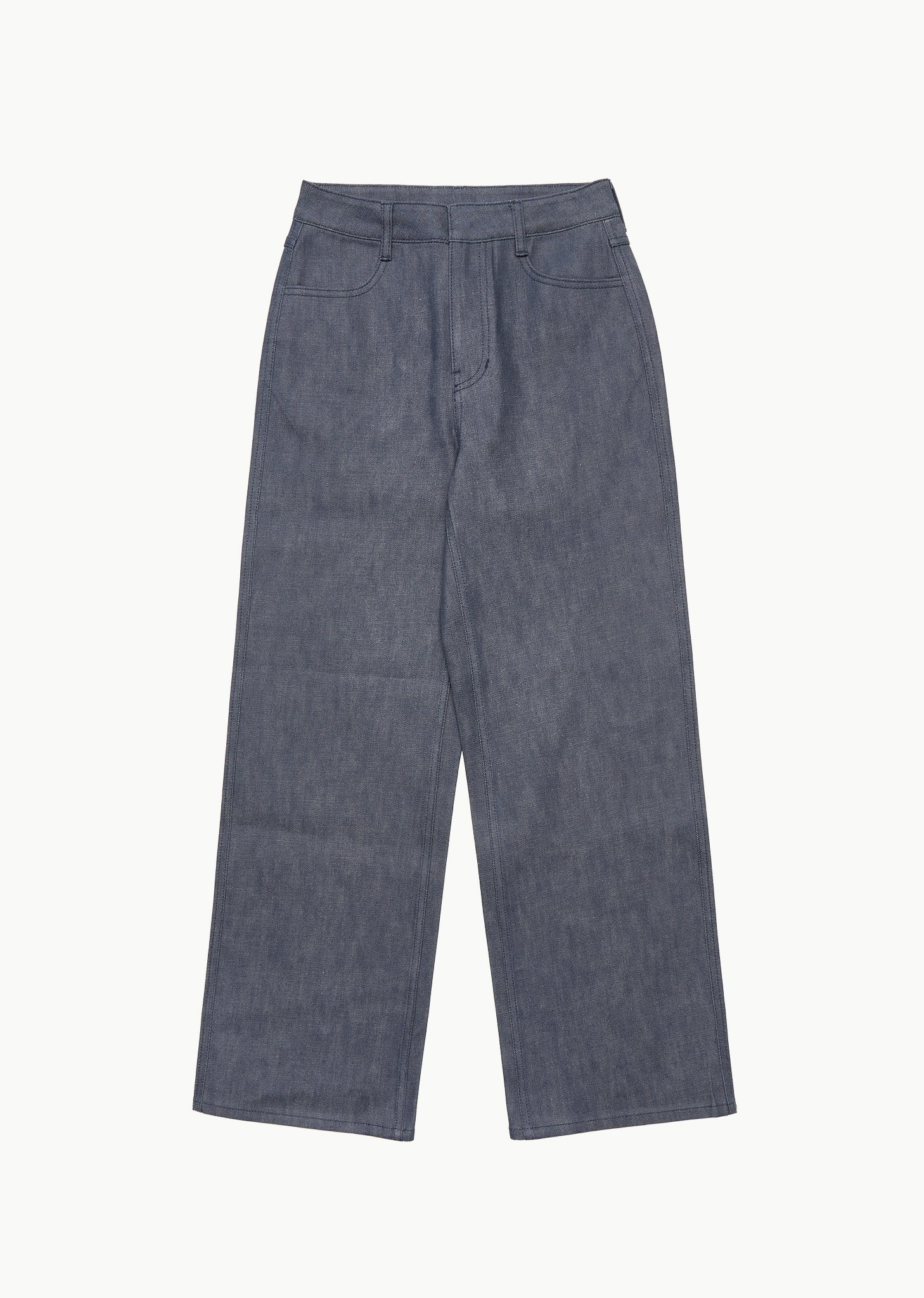 men's colored straight fit denim, blue