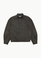 raglan cotton zip jumper, khaki - Image 1