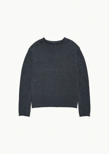 paper yarn pullover, charcoal