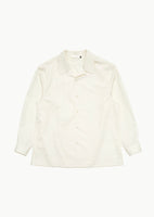 open collar shirt, ivory - Image 1