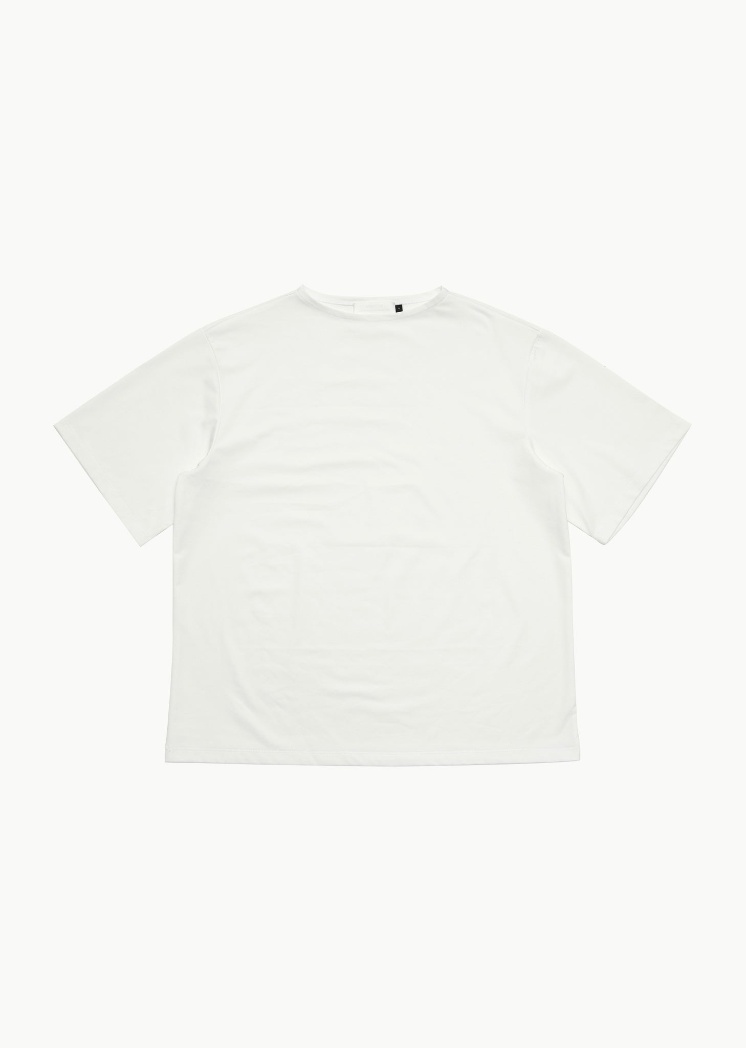 boat neck t-shirt, white
