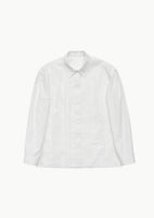 pleated shirt, white - Image 1