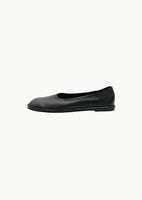 men's rounded flats, black - Image 1