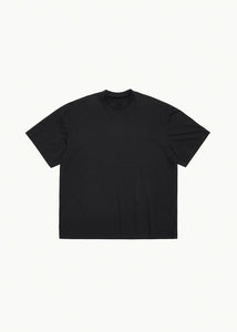 mock neck t-shirt, black