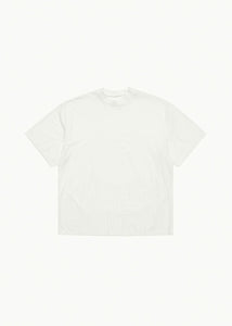 mock neck t-shirt, white