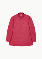 square pocket oversized shirt, red - Image 1