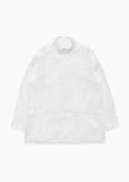 half neck tunic shirt, white - Image 1