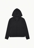 jersey hooded jumper, charcoal - Image 1
