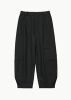 pocket banding pants, black - Image 1