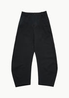 men's curved silhouette pants, black - Image 1