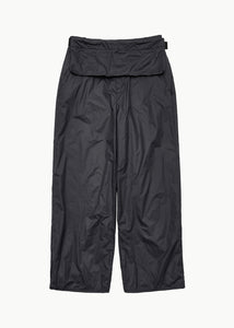 belt bag pants, black