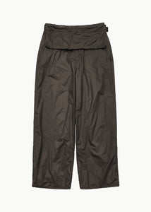 belt bag pants, brown