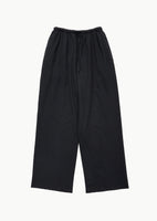 garments dyed banding pants, black - Image 1