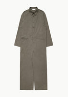 pocket jumpsuit, brown - Image 1
