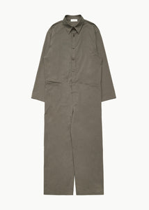 pocket jumpsuit, brown