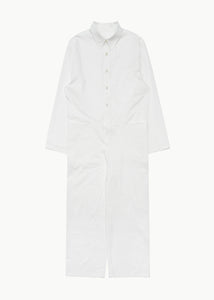pocket jumpsuit, white