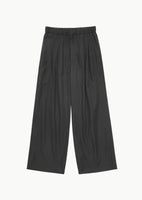 drawstring pants, charcoal - Image 1