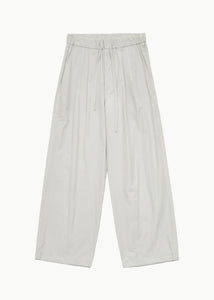 drawstring pants, grey