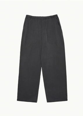easy banding pants, charcoal
