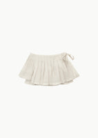 pleated belt, beige - Image 1
