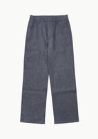 colored straight fit denim, blue - Image 1