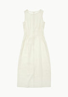 pintuck dress, ivory - Image 1