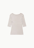 round short sleeve t-shirt, beige - Image 1