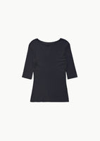 round short sleeve t-shirt, charcoal - Image 1